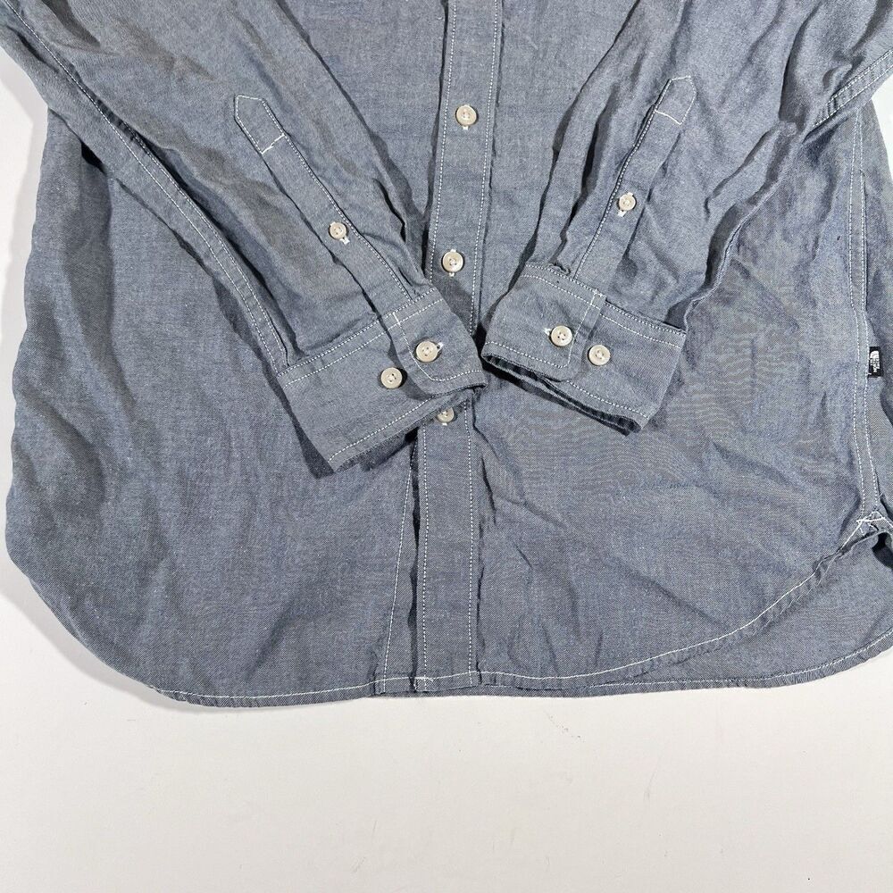 The North Face Button Down Long Sleeve Pocket Shirt Men's Size Small - Picture 2 of 6